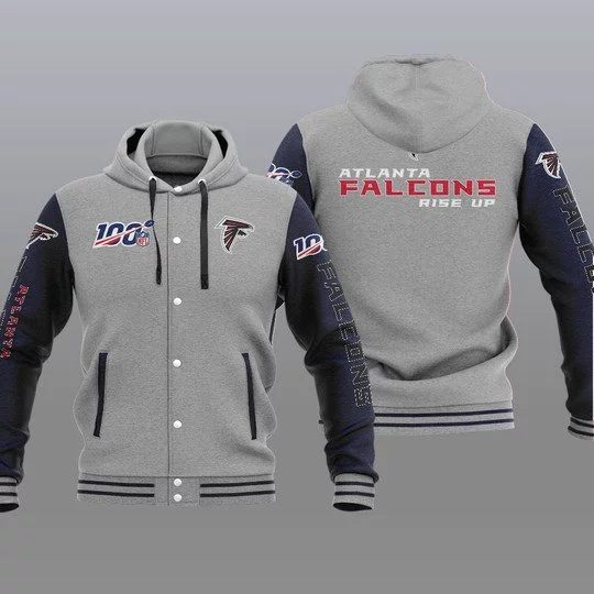 Atlanta Falcons Baseball Jacket HP60 - Image 2
