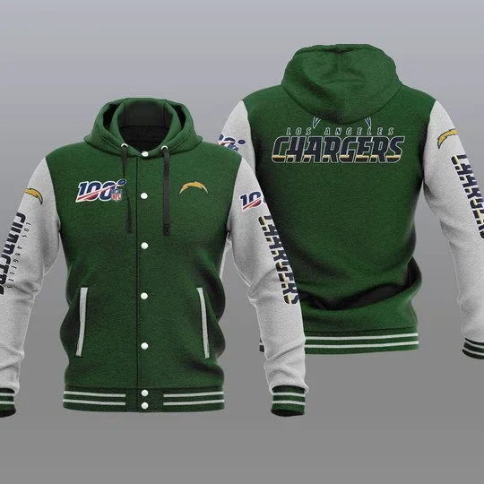 Los Angeles Chargers Baseball Jacket SP20 - Image 2