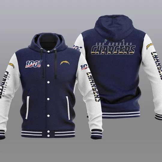 Los Angeles Chargers Baseball Jacket UW95 - Image 2