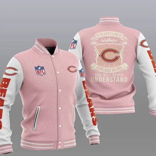 Chicago Bears Baseball Jacket BL99
