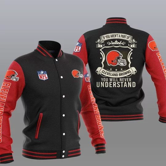 Cleveland Browns Baseball Jacket EW16