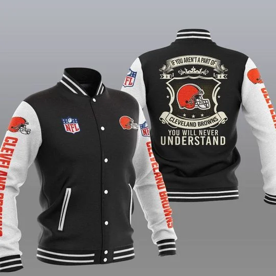 Cleveland Browns Baseball Jacket RW48