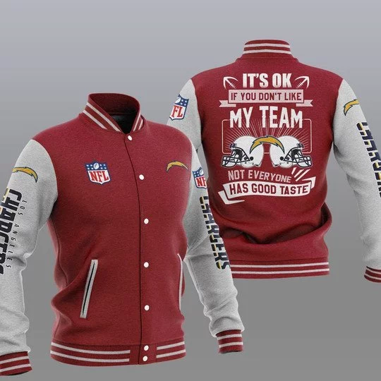 Los Angeles Chargers Baseball Jacket TI88