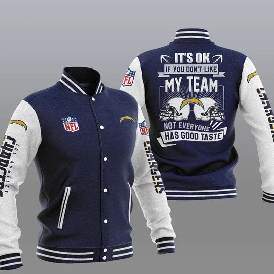Los Angeles Chargers Baseball Jacket IX43