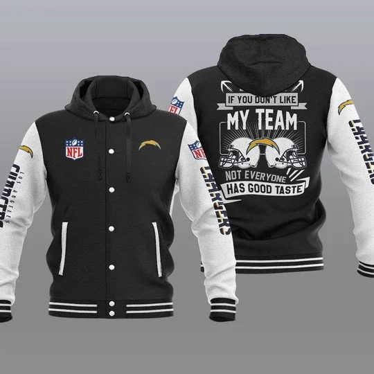 Los Angeles Chargers Baseball Jacket SN93 - Image 2