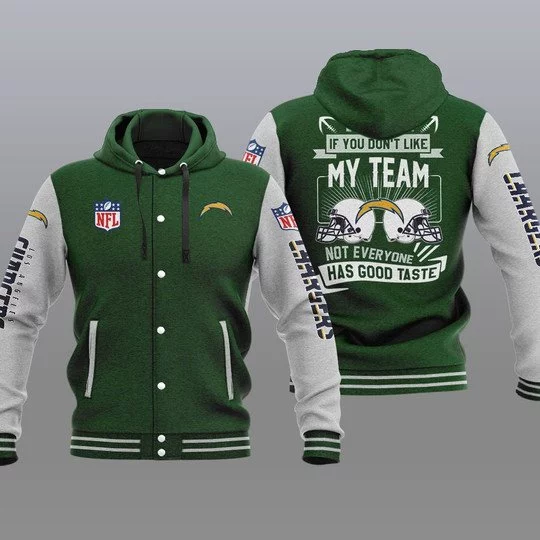 Los Angeles Chargers Baseball Jacket KV81 - Image 2