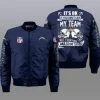 Los Angeles Chargers Bomber Jacket Full Size YQ39