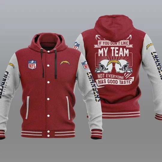 Los Angeles Chargers Baseball Jacket TI88 - Image 2