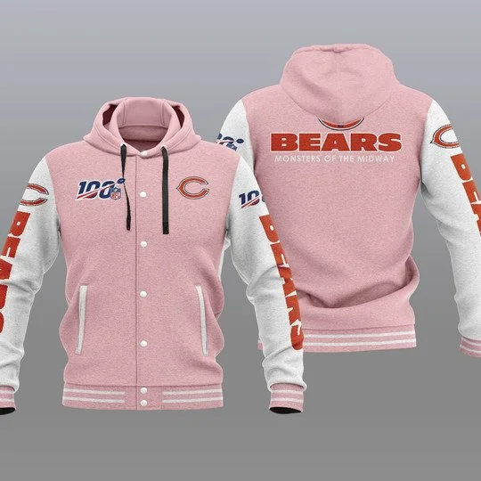 Chicago Bears Baseball Jacket TM83 - Image 2