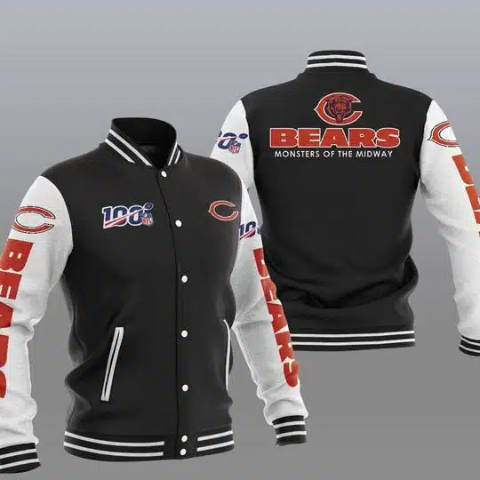 Chicago Bears Baseball Jacket IJ88