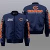 Chicago Bears Bomber Jacket Full Size EE99