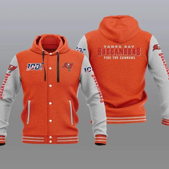 Tampa Bay Buccaneers Baseball Jacket LF73 - Image 2