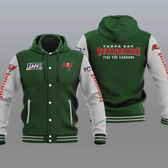 Tampa Bay Buccaneers Baseball Jacket OX73 - Image 2