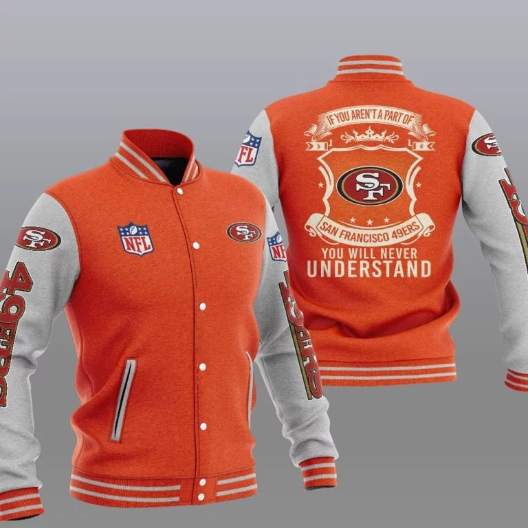 San Francisco 49ers Baseball Jacket TT91