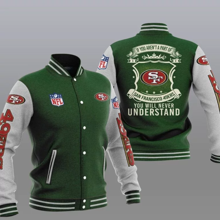San Francisco 49ers Baseball Jacket JK37