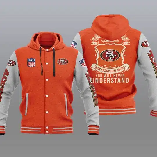 San Francisco 49ers Baseball Jacket TT91 - Image 2