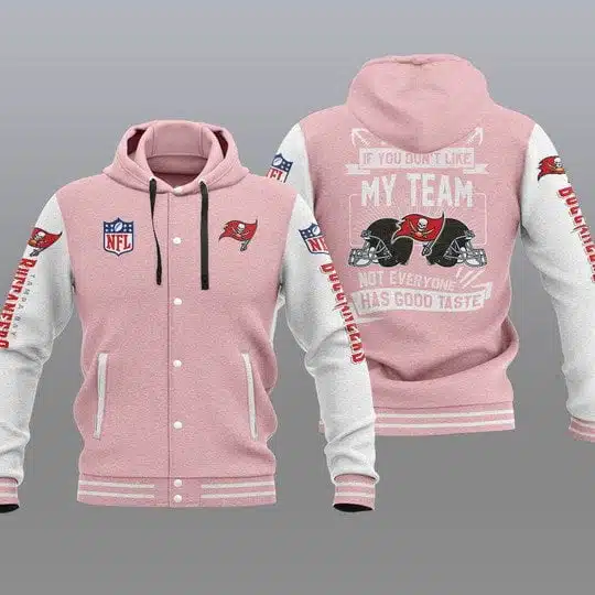 Tampa Bay Buccaneers Baseball Jacket IA61 - Image 2