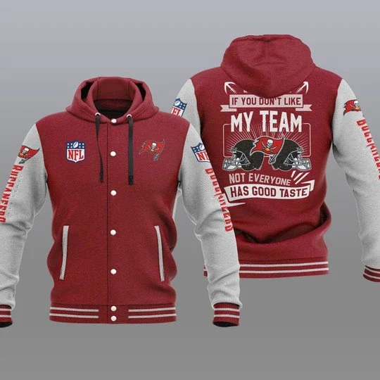 Tampa Bay Buccaneers Baseball Jacket IX92 - Image 2