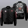 Tampa Bay Buccaneers Bomber Jacket Full Size QI41