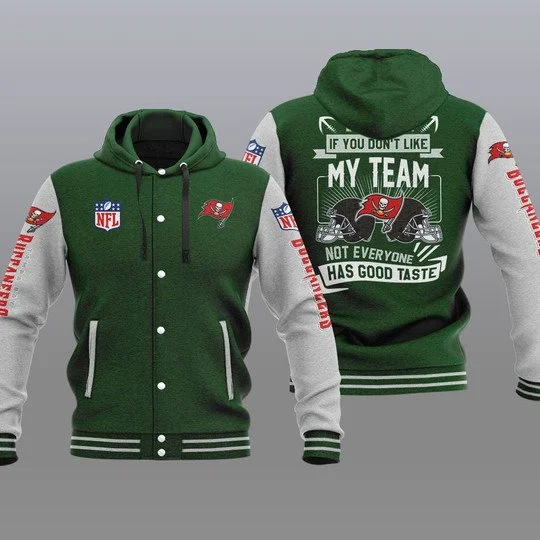 Tampa Bay Buccaneers Baseball Jacket TJ26 - Image 2