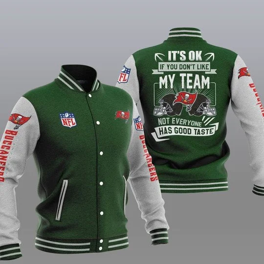 Tampa Bay Buccaneers Baseball Jacket TJ26