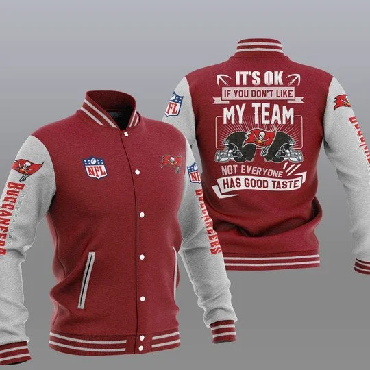 Tampa Bay Buccaneers Baseball Jacket IX92