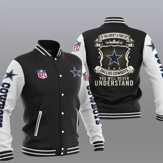 Dallas Cowboys Baseball Jacket VX84