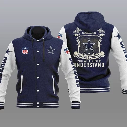 Dallas Cowboys Baseball Jacket OG64 - Image 2