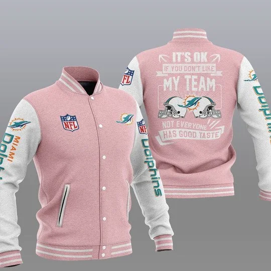 Miami Dolphins Baseball Jacket UK80
