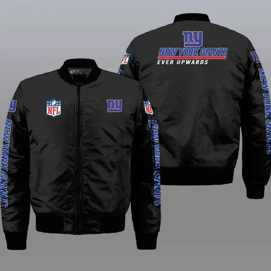 New York Giants Bomber Jacket Full Size MC78