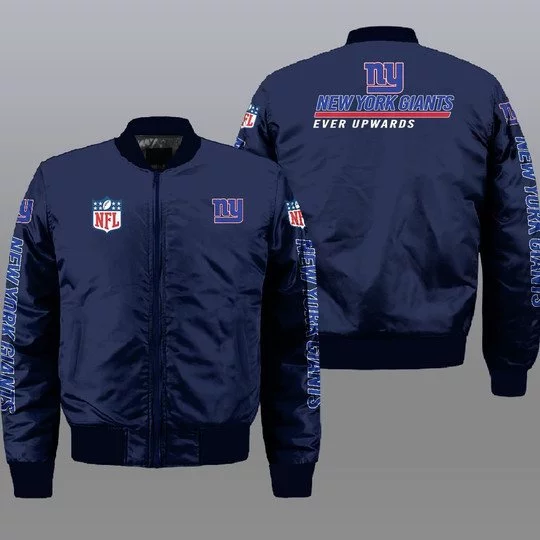 New York Giants Bomber Jacket Full Size OV98