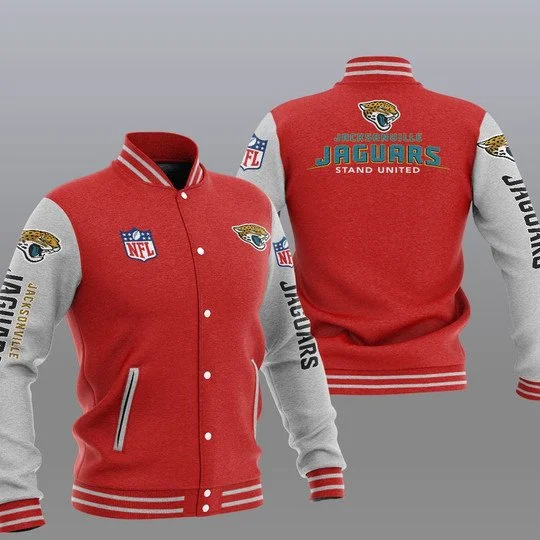 Jacksonville Jaguars Baseball Jacket TZ48