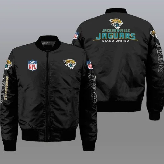 Jacksonville Jaguars Bomber Jacket Full ZR89