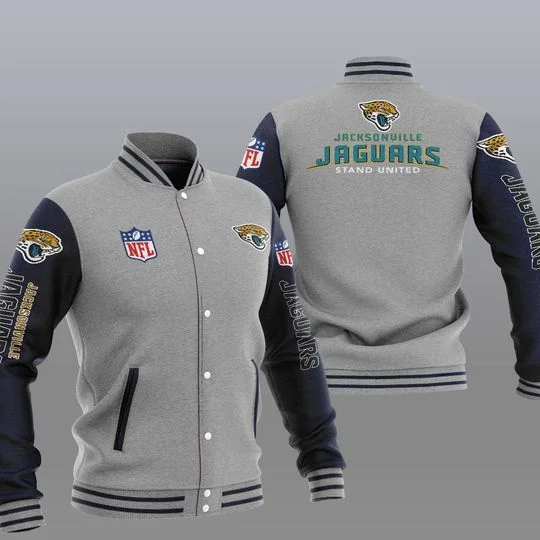 Jacksonville Jaguars Baseball Jacket YL94