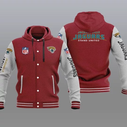 Jacksonville Jaguars Baseball Jacket TJ67 - Image 2