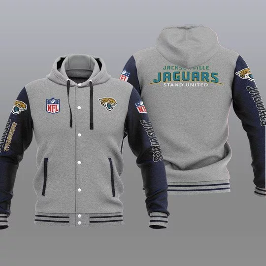 Jacksonville Jaguars Baseball Jacket YL94 - Image 2