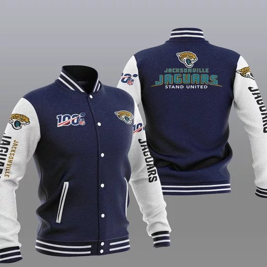 Jacksonville Jaguars Baseball Jacket FO29