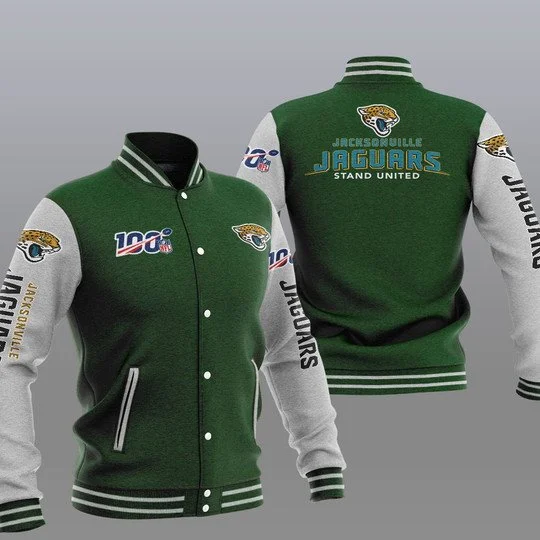 Jacksonville Jaguars Baseball Jacket ZW56