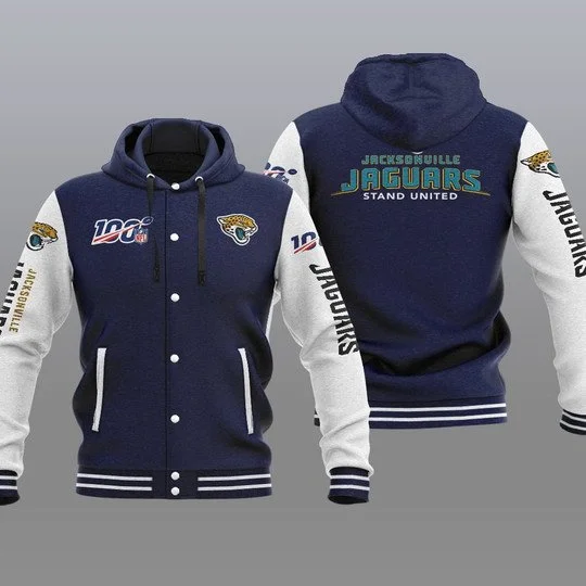 Jacksonville Jaguars Baseball Jacket FO29 - Image 2