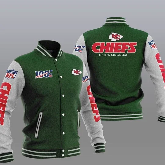 Kansas City Chiefs Baseball Jacket UY84