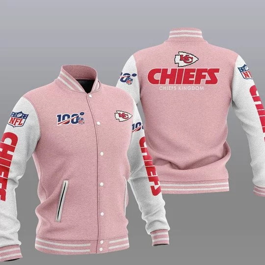 Kansas City Chiefs Baseball Jacket LT30