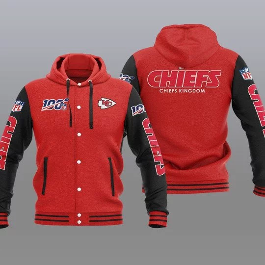 Kansas City Chiefs Baseball Jacket UK32 - Image 2