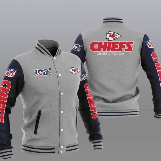 Kansas City Chiefs Baseball Jacket YJ82