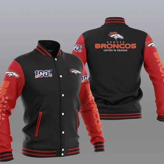 Denver Broncos Baseball Jacket PO93