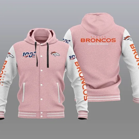 Denver Broncos Baseball Jacket ZE30 - Image 2