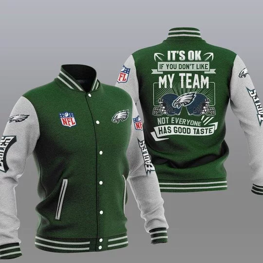 Philadelphia Eagles Baseball Jacket HM39