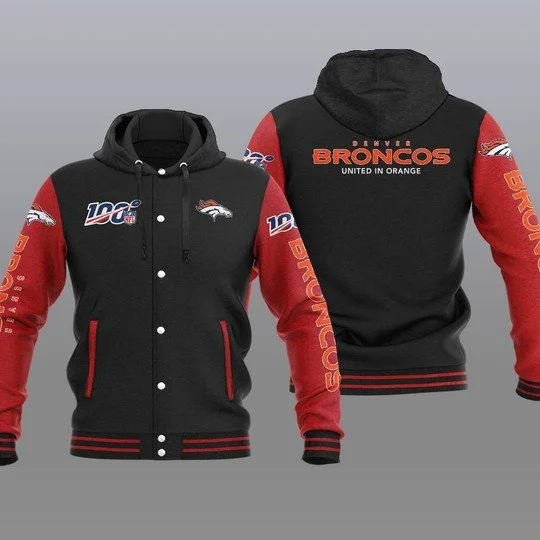 Denver Broncos Baseball Jacket PO93 - Image 2
