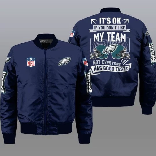 Philadelphia Eagles Bomber Jacket Full Size HN31