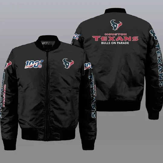 Houston Texans Bomber Jacket Full Size AS38