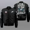 Philadelphia Eagles Bomber Jacket Full Size UB84